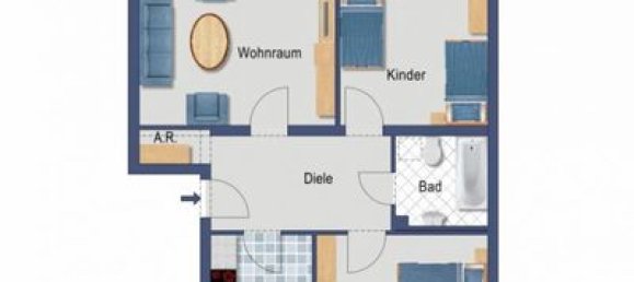 Apartamento de 3 habitaciónes en Dusseldorf, Germany No. 9454 3