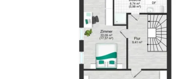 6 Schlafzimmer Stadthaus in Rhein-Neckar-Kreis, Germany, Nr. 344026 35