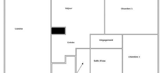 1 غرف نوم شقة في Fleury-les-Aubrais, France رقم 153632 5