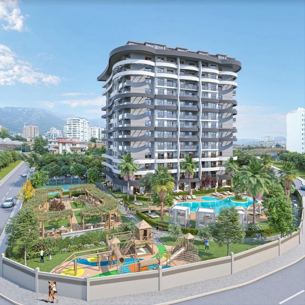 Penthouse 1+1 in Mahmutlar, Turkey, Nr. 1615