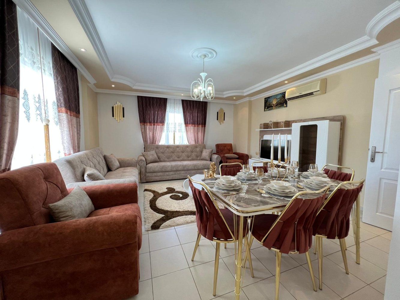 Apartamento de 2+1 en Alanya, Turkey No. 17362