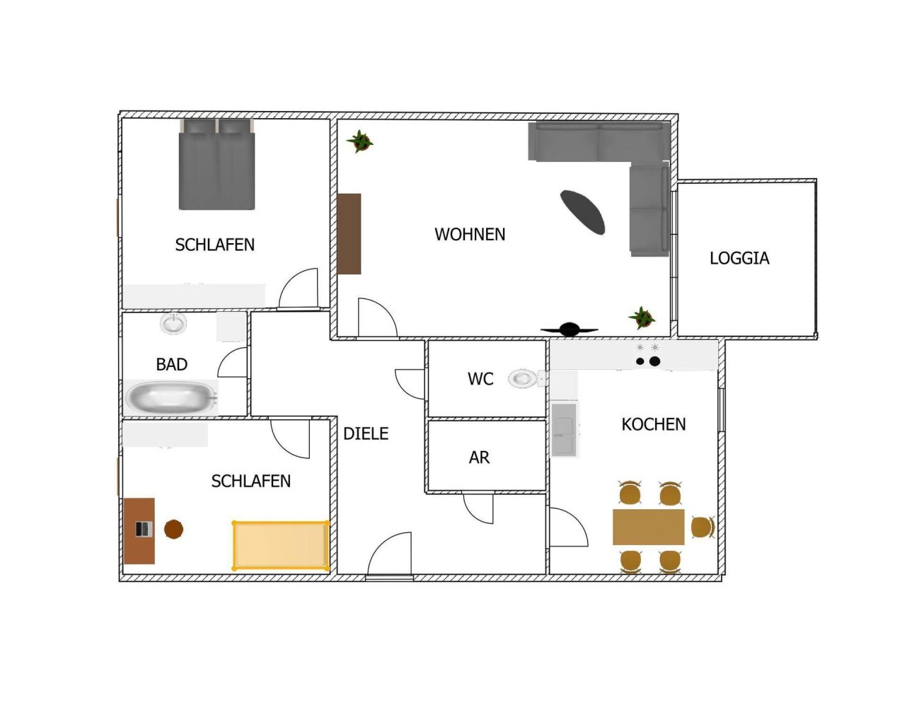 Apartamento T2 em Gallneukirchen, Austria N.º 168426
