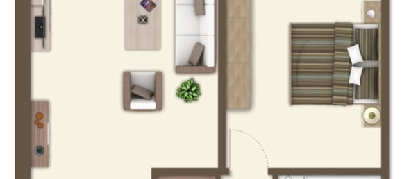 2-Zimmer Wohnung in Oldenburg, Germany, Nr. 229734 7