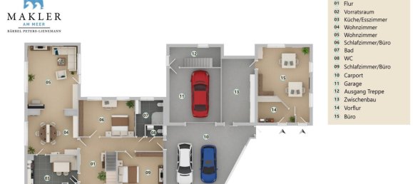 Bungalow de 6 dormitorios en Cloppenburg, Germany No. 242224 19