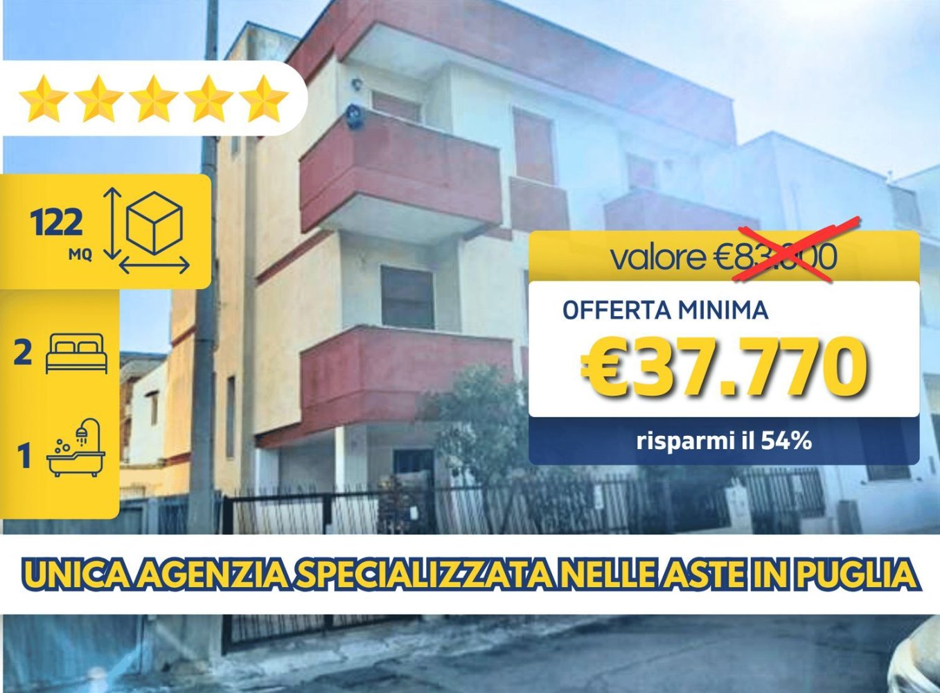 5غرفة شقة في Casarano, Italy رقم 184269