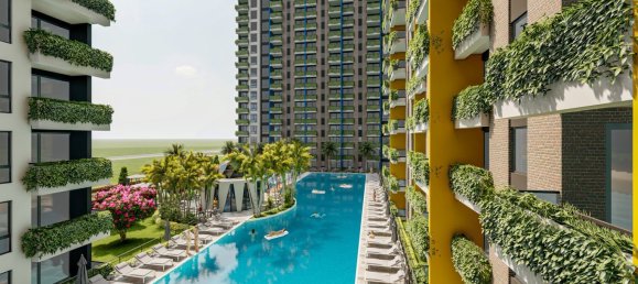 شقة 2+1 في Mersin, Turkey رقم 30943 6