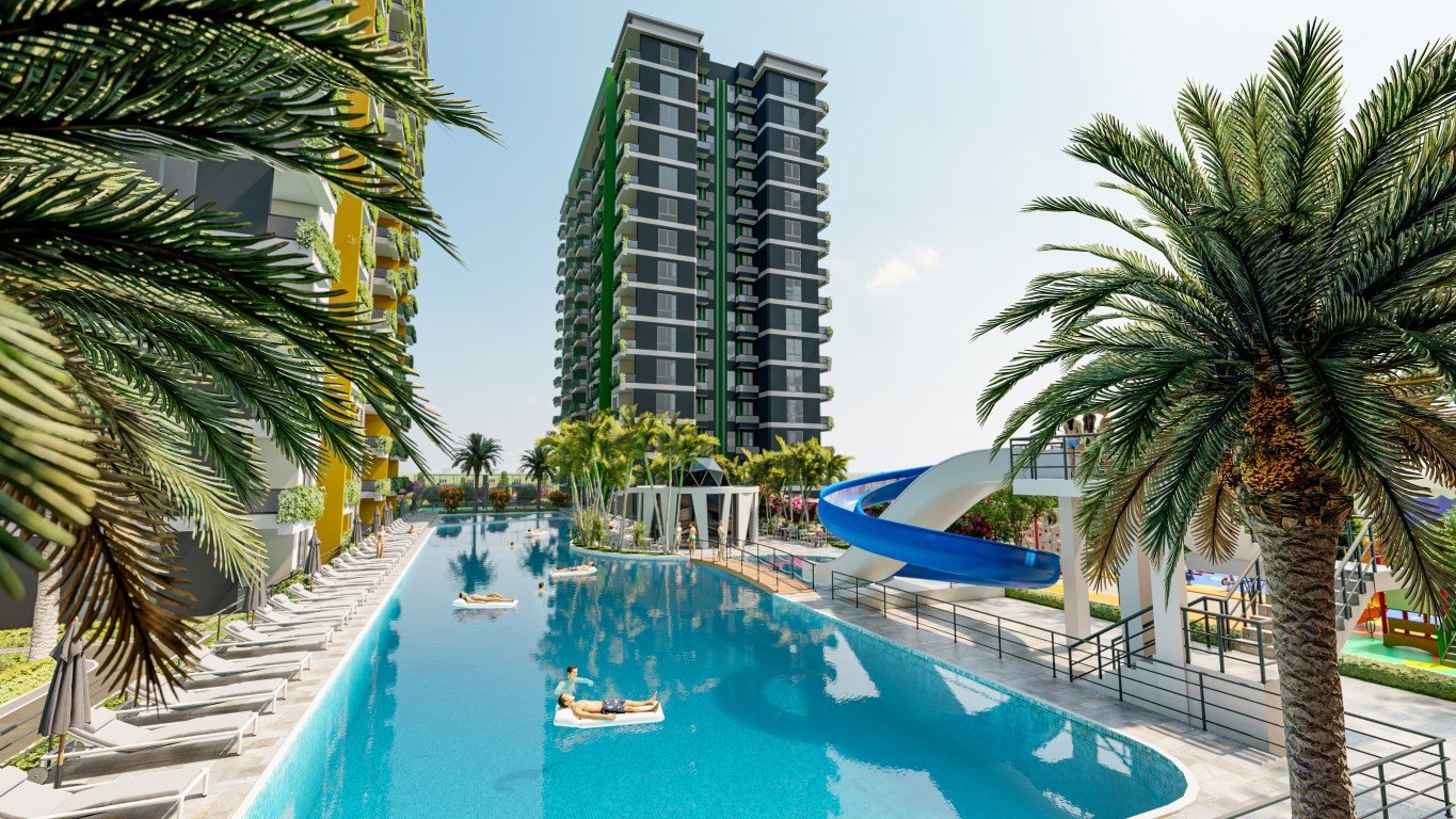 شقة 2+1 في Mersin, Turkey رقم 30943