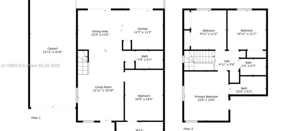 3 dormitorios villa en venta en Miami, Miami-Dade, Florida, USA № 614229 13