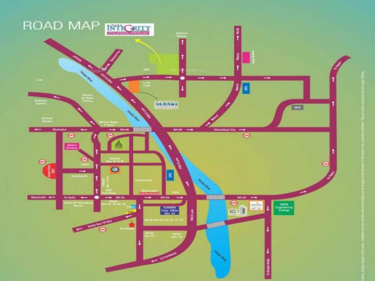 2 bedrooms House in Ghaziabad, India No. 56434