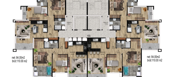 Apartment 2+1 in Mersin, Turkey No. 22925 10