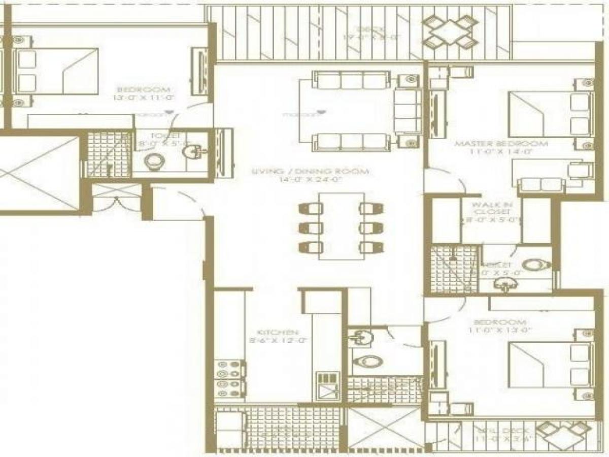 Casa de 3 dormitorios en Bangalore, India No. 43211