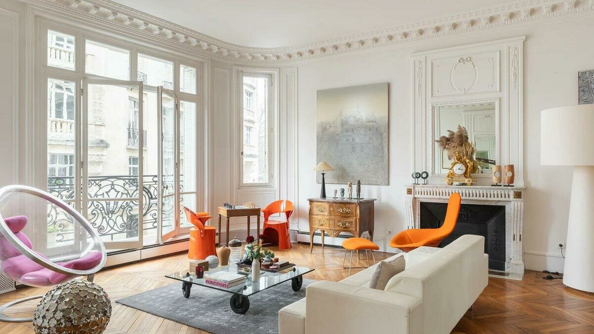 Квартира с 3 спальнями в Париж, Франция № 120356