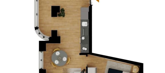 Apartamento T2 em Rome, Italy N.º 325106 25