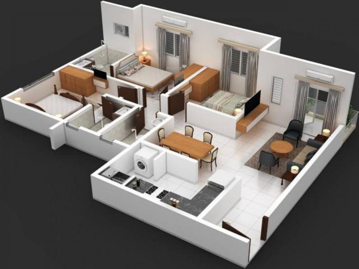 3 Schlafzimmer Haus in Bangalore, India, Nr. 44177