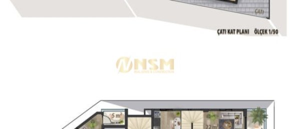 Apartamento 2+1 em Alanya, Turkey N.º 8439 5