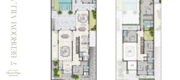 7 bedrooms Villa in Dubai, UAE No. 4483 7