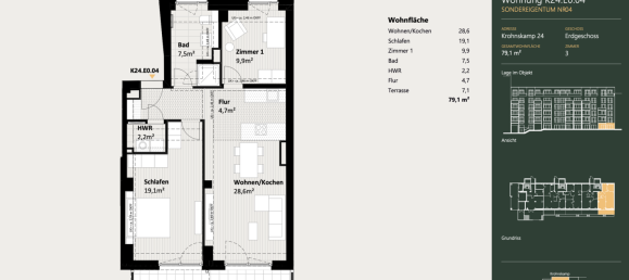 2 bedrooms Apartment in Hamburg-Nord, Germany No. 317248 4