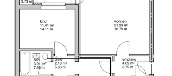 3 rooms Apartment in Bonn, Germany No. 356966 3