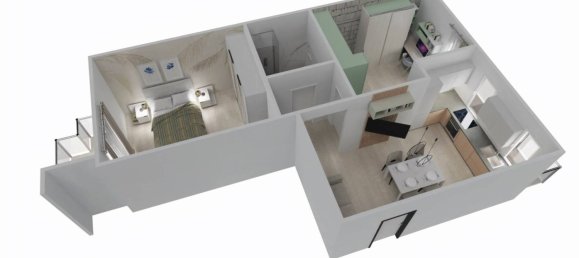 2 bedrooms Apartment in Turin, Italy No. 304268 7