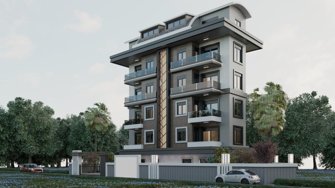 Wohnung 1+1 in Alanya, Turkey, Nr. 4218