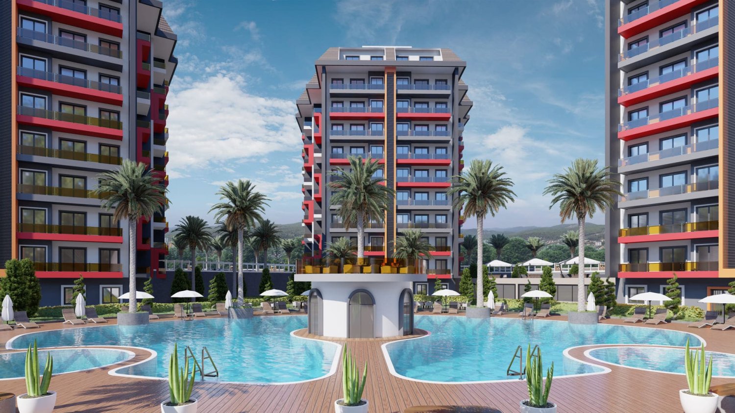Apartment 3+1 in Yildirim Deluxe, Avsallar, Turkey No. 35199