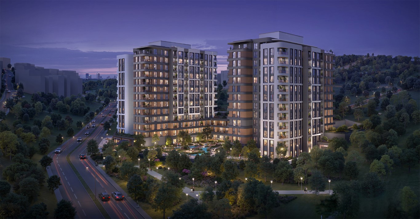 2-salle Appartement à Istanbul, Turkey No. 41378