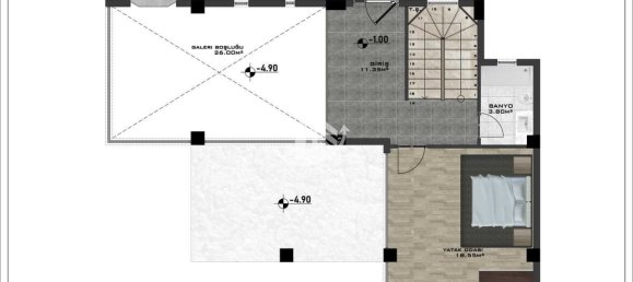 Villa 3+1 in Kargicak, Turkey No. 4635 21