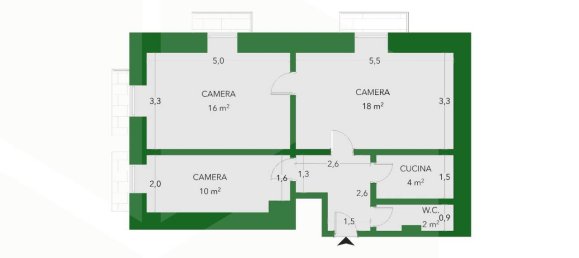 Apartamento de 3 habitaciónes en Barletta, Italy No. 20511 26