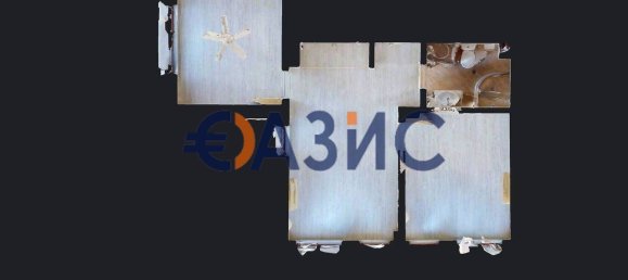 2 غرف نوم شقة في Sveti Vlas, Bulgaria رقم 339 20