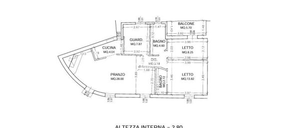 4 rooms Apartment in Ravenna, Italy No. 273857 26