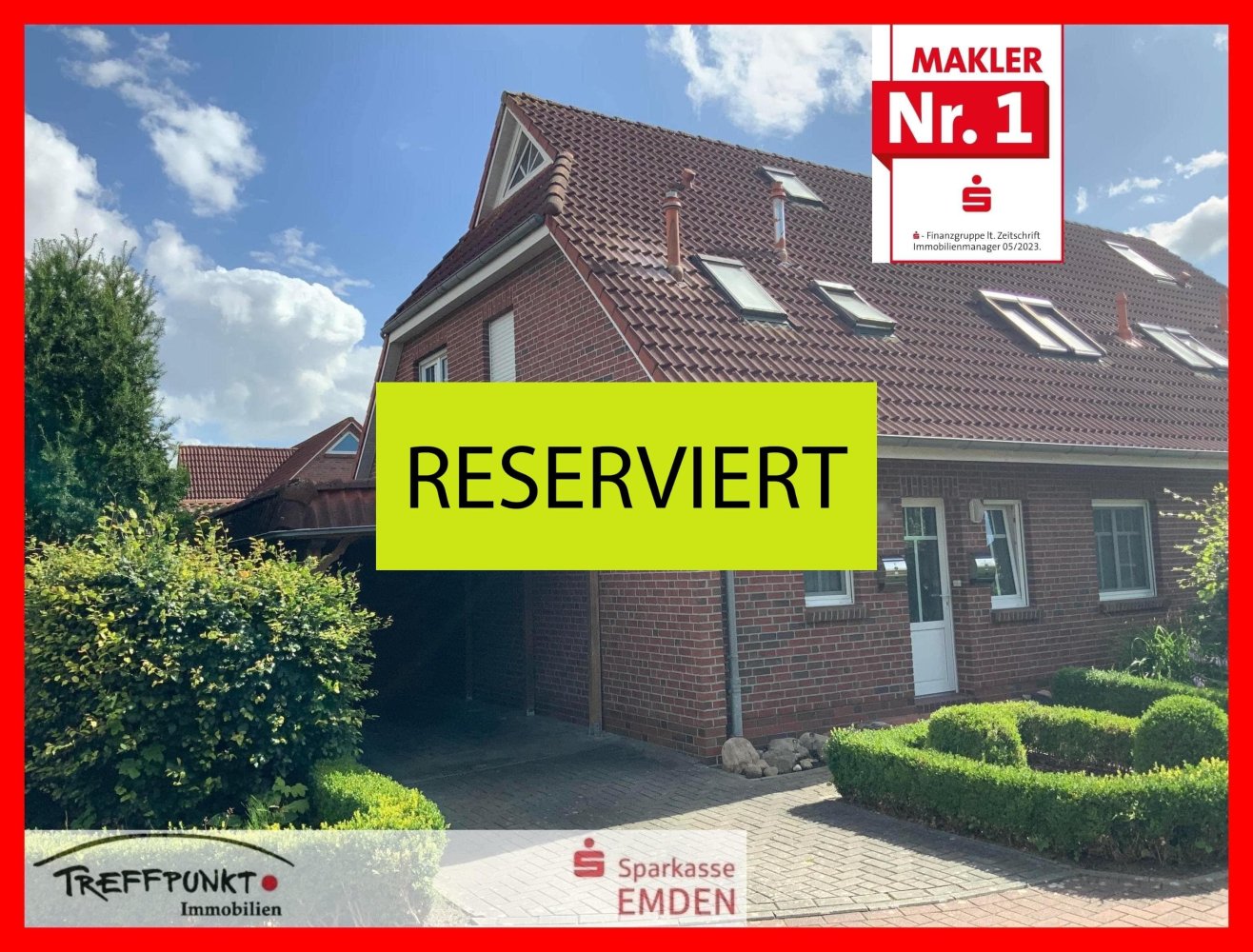 2غرفة شقة في Aurich, Germany رقم 136961