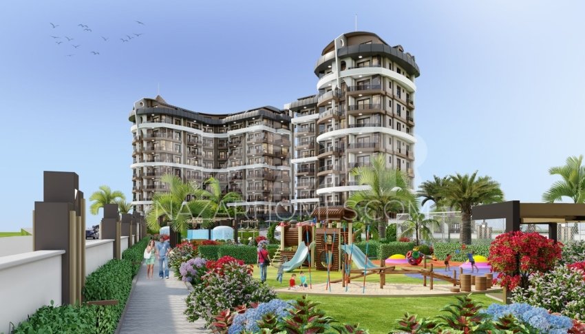 Apartamento de 1+1 en Alanya, Turkey No. 14374
