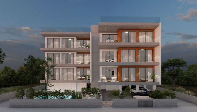 3 غرف نوم شقة في Paphos, Cyprus رقم 9306