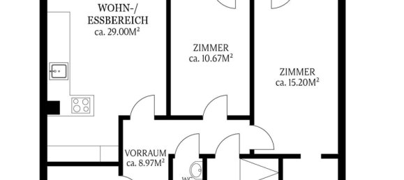Apartamento T2 em Vienna, Austria N.º 151034 14