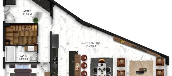 فيلا 4+1 في Kargicak, Turkey رقم 3858 28