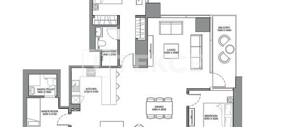 3 bedrooms Apartment in Dubai, UAE No. 55234 13