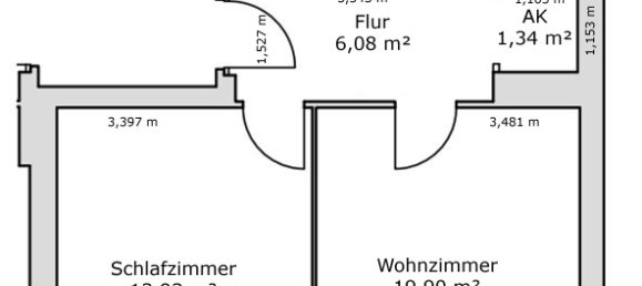 2 rooms Apartment in Schoneberg, Germany No. 12863 10