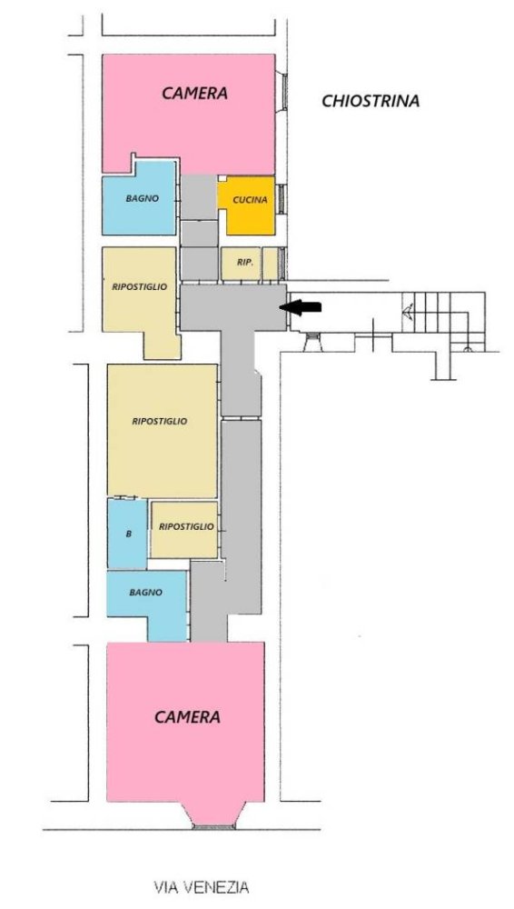 Квартира с 2 спальнями в Рим, Италия № 281109