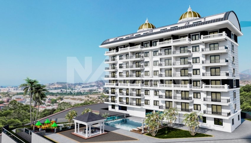 Wohnung 1+1 in Alanya, Turkey, Nr. 42151