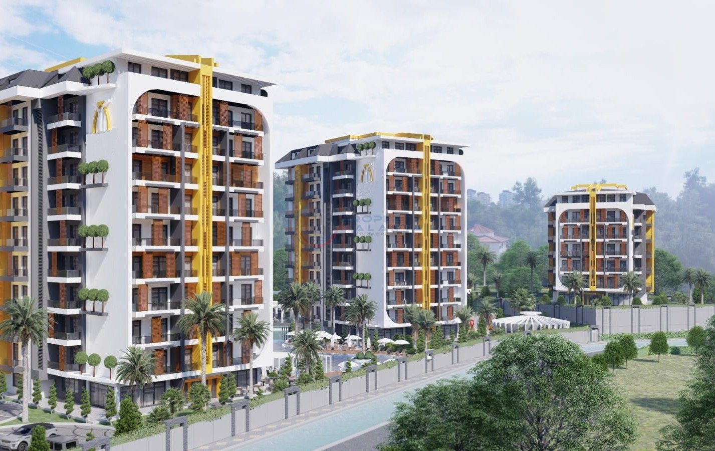Apartamento de 2+1 en Alanya, Turkey No. 47015