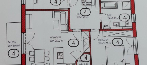 2 غرف نوم شقة في Schwandorf, Germany رقم 317473 7