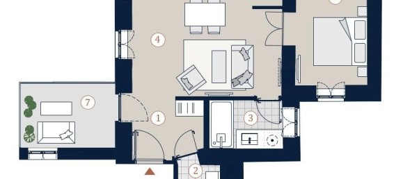 2-Zimmer Wohnung in Margareten, Austria, Nr. 183460 14