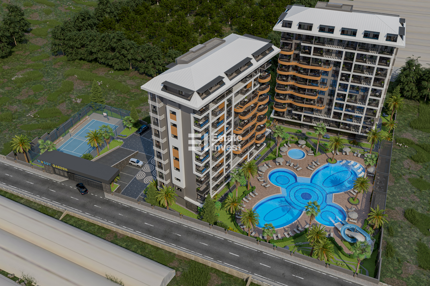 Apartamento de 2+1 en Alanya, Turkey No. 26442