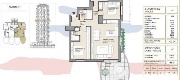 3 chambres Appartement à Calpe, Spain No. 284499 10