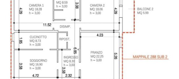 5-Zimmer Wohnung in Legnago, Italy, Nr. 194062 6