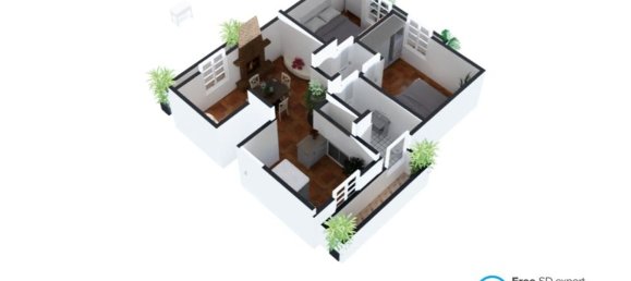 Apartamento T3 em Monterotondo, Italy N.º 335057 9