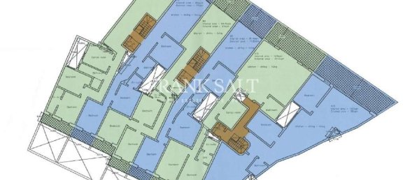 3 chambres Penthouse à Xewkija, Malta No. 971 2