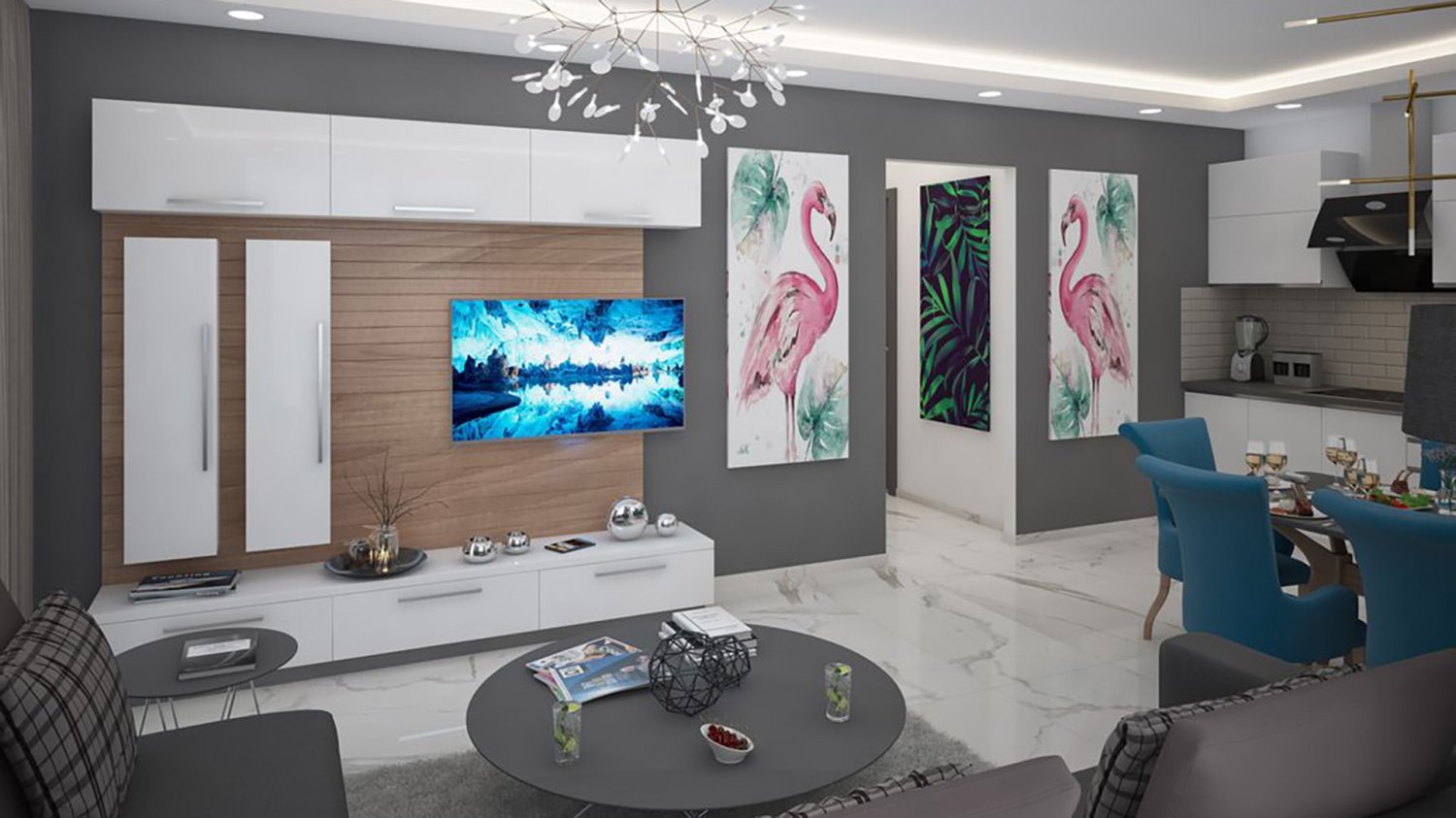 Penthouse 3+1 in NOVITA DELUXE RESIDENCE, Mahmutlar, Turkey No. 34581