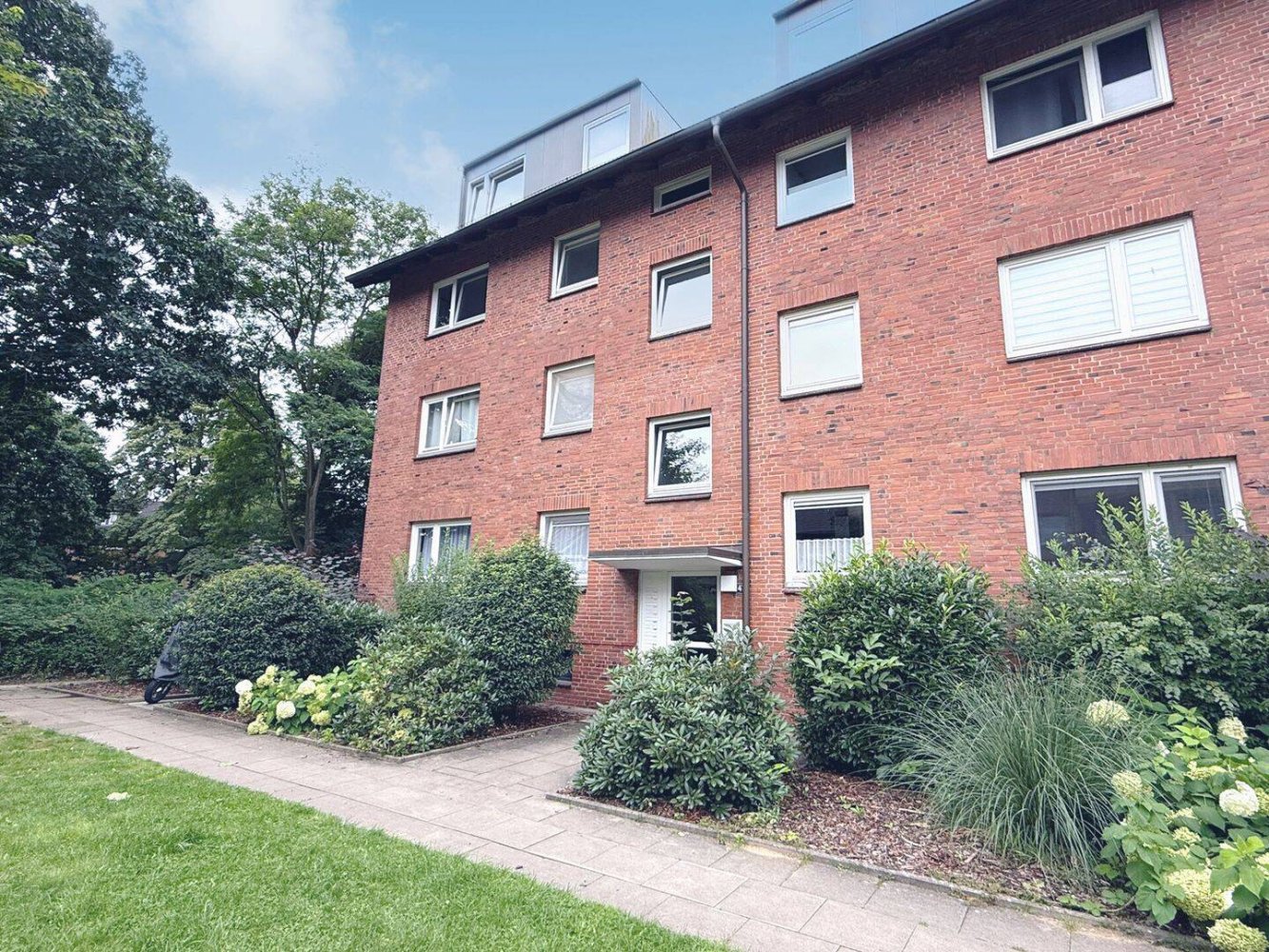 Apartamento de 1 dormitorio en Wandsbek, Germany No. 253359