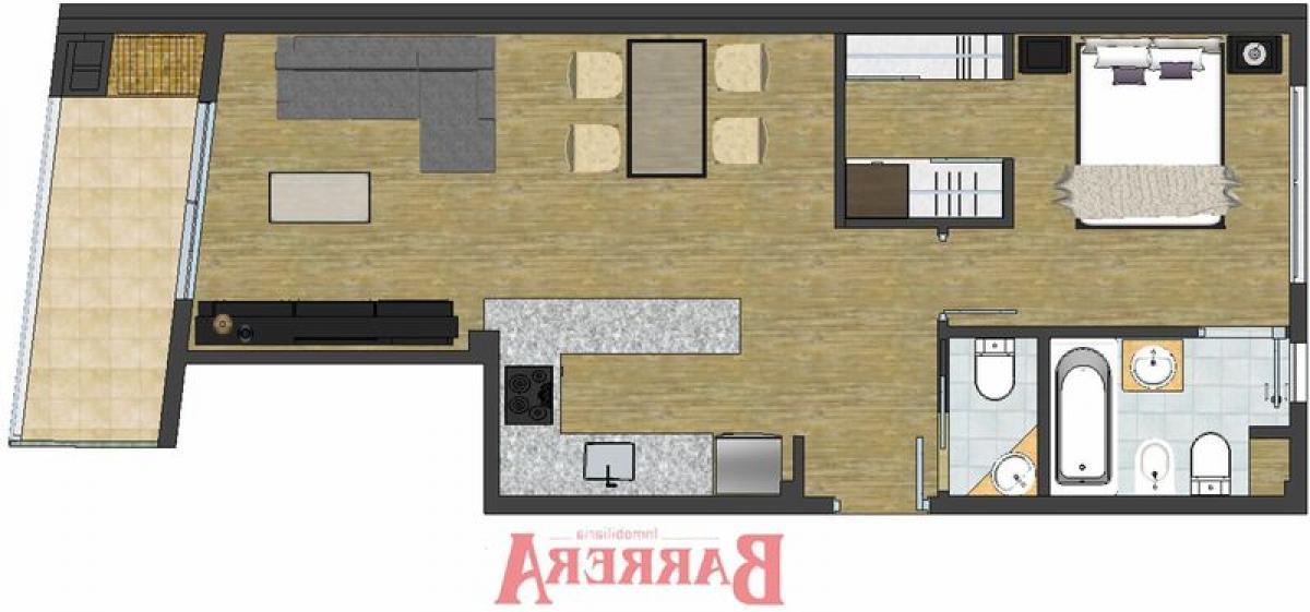 Studio in Buenos Aires, Argentina No. 82980